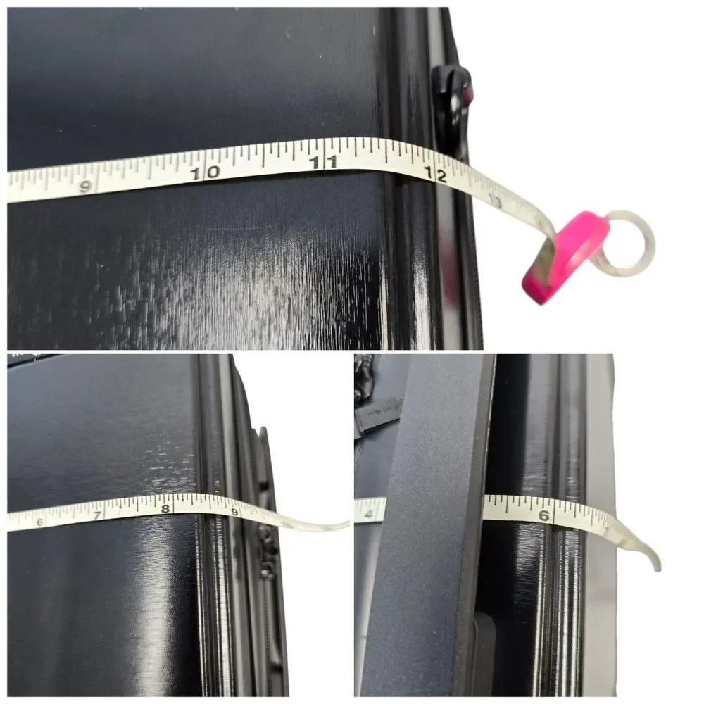 Travelarim Travel Heavy Duty Cosmetic Black Carry Case Zip Shoulder Strap